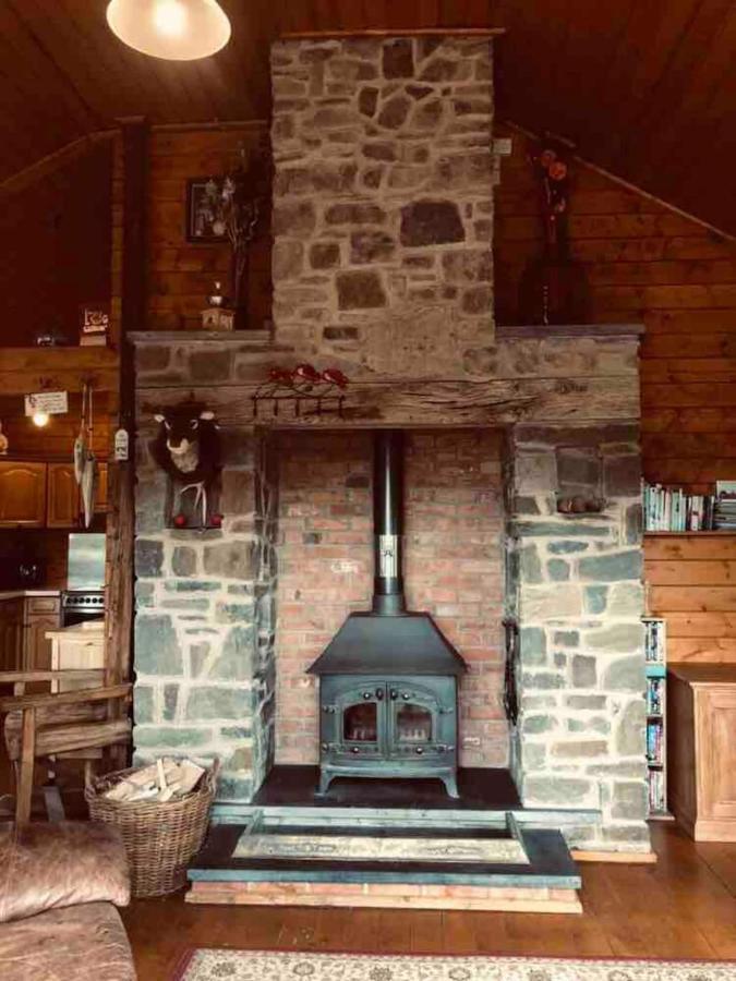 George Cabin - Log Cabin In Wales With Hot Tub نيوتاون المظهر الخارجي الصورة