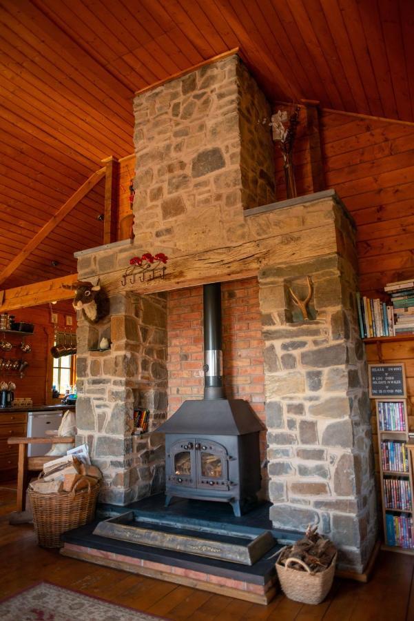 George Cabin - Log Cabin In Wales With Hot Tub نيوتاون المظهر الخارجي الصورة